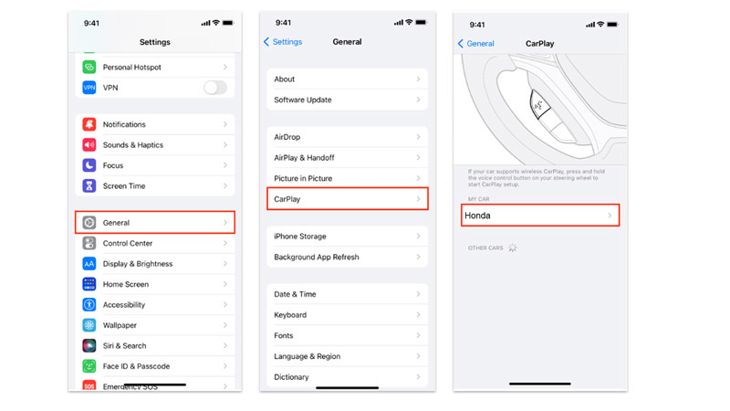 Connect iPhone to Car