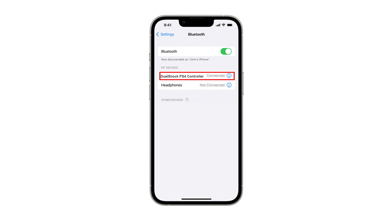 Connect PS4 Controller to iPhone 14