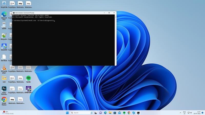 Troubleshoot Hardware drivers to fix the brightness control keys not working on Windows 11 desktop