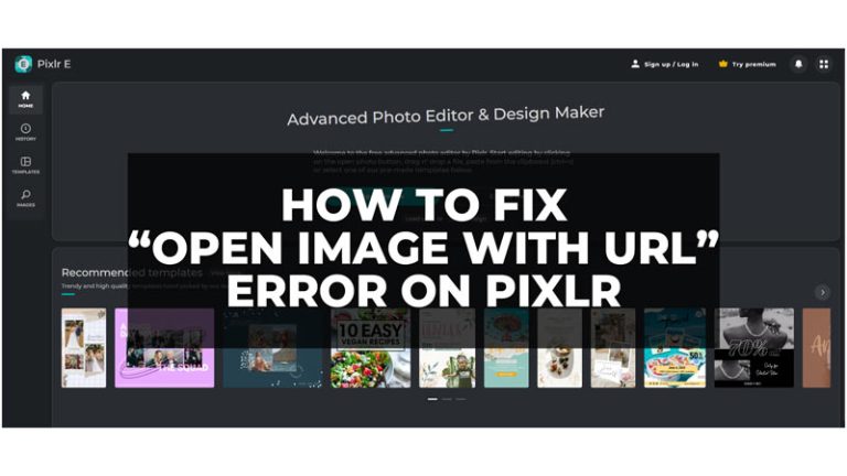 Fix "Open image with URL" error on Pixlr