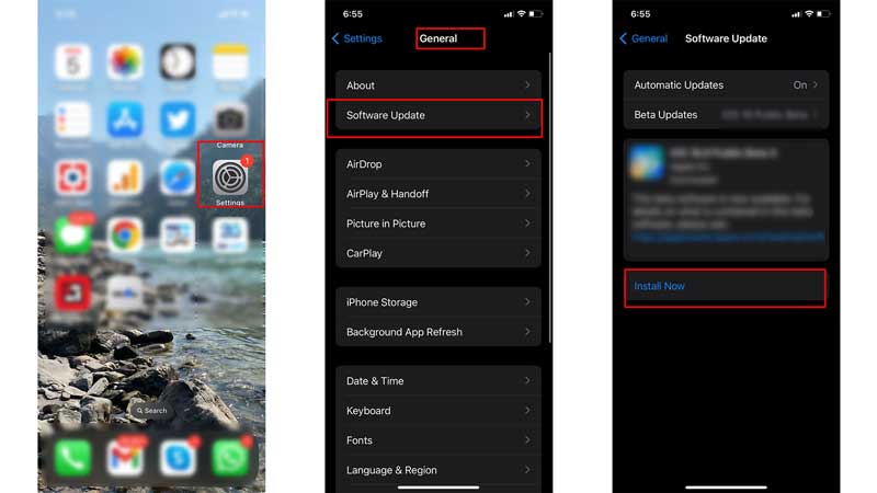 Update iOS