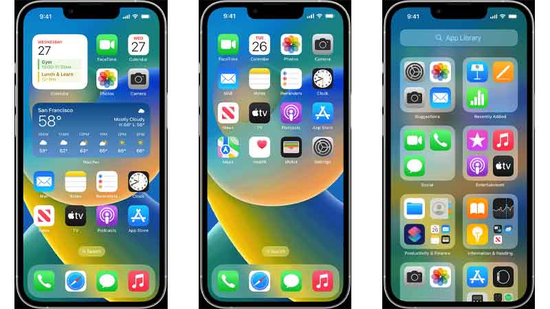 iOS 14 Home Screen
