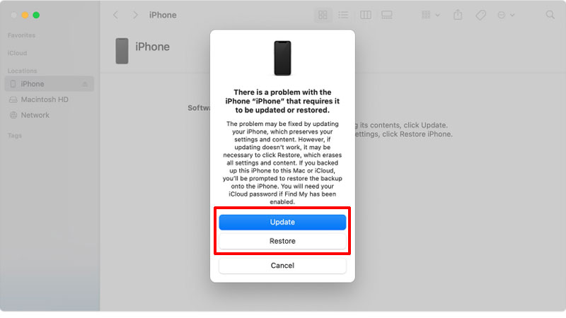 Freeze Fix using iTunes