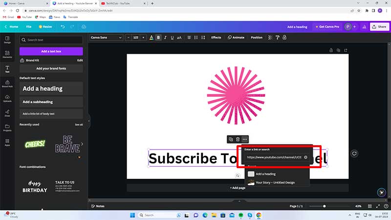 Canva Link 