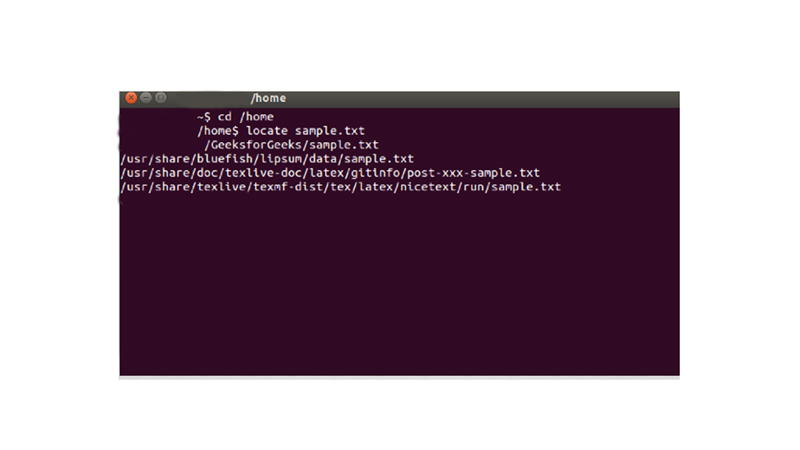 Use Locate Command on Linux