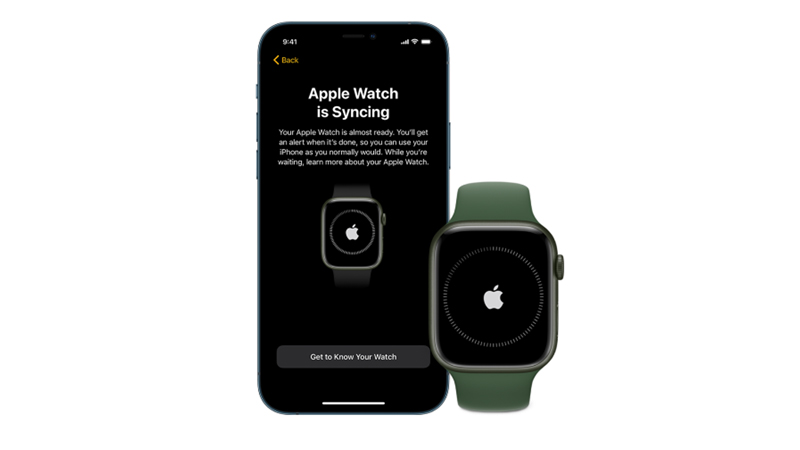 Pair Apple Watch & iPhone to transfer apps