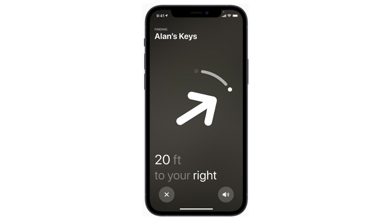 Refresh AirTag location on iPhone using Precision Finding