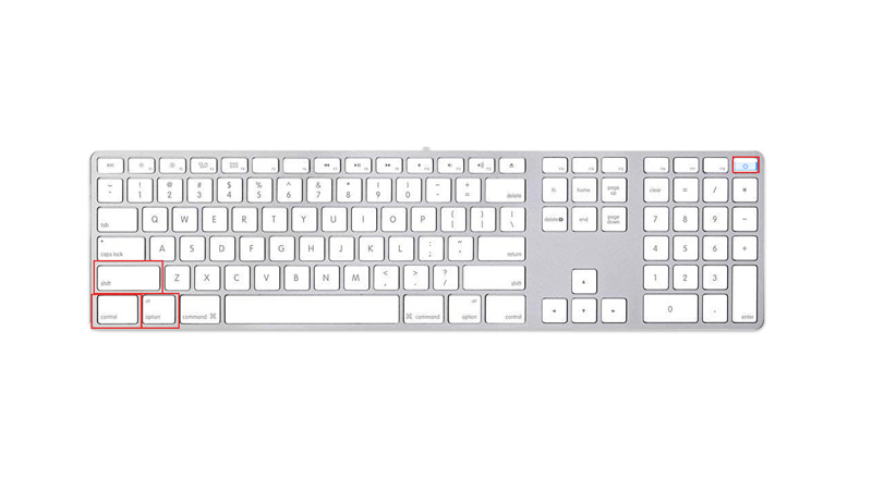 Reset SMC on Mac