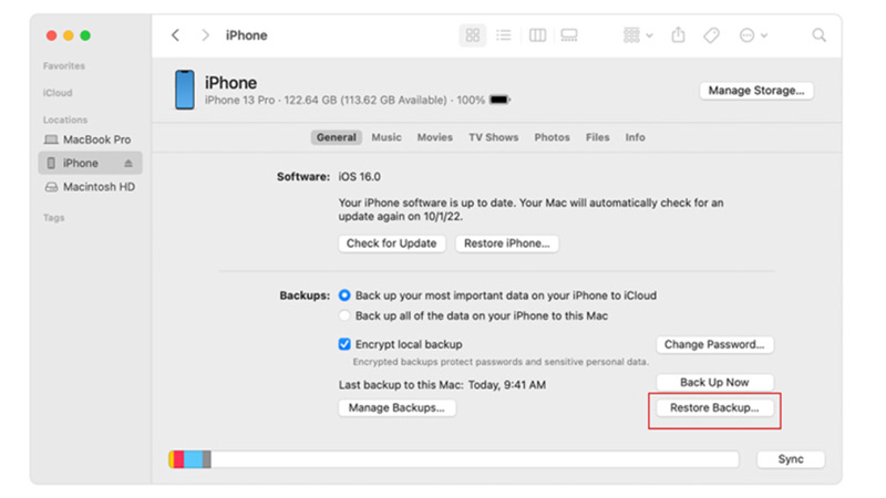 Restore Corrupted Contacts on iPhone 14 Pro