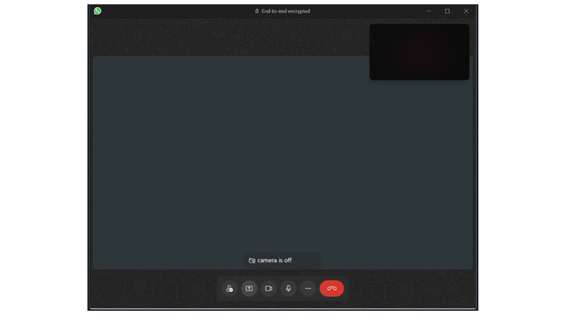 Share Screen on WhatsApp on Windows 11
