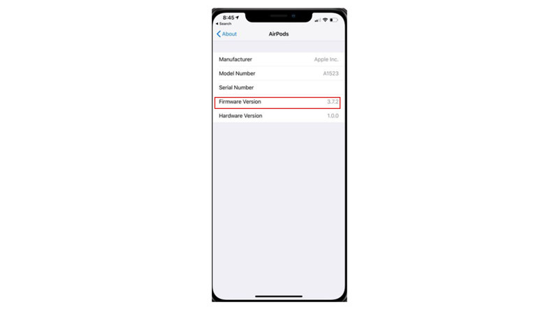 Update AirPods Firmware