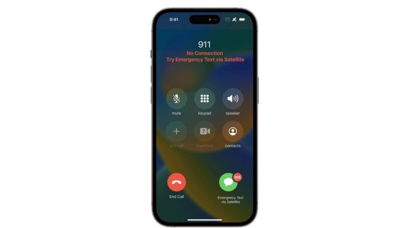 use satellite on iphone 14