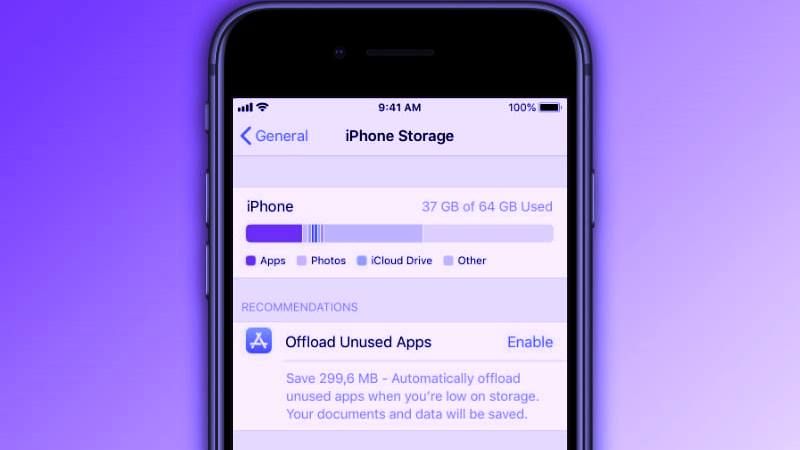 what is the use of other fodler in iphone storage