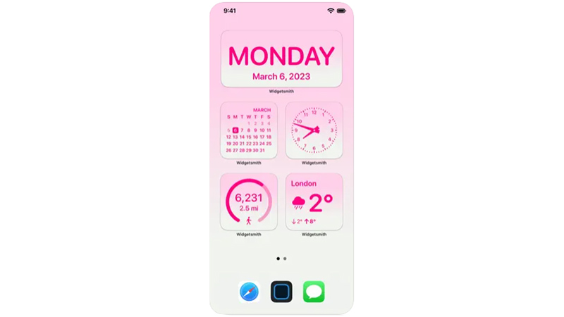 Widgetsmith Theme App