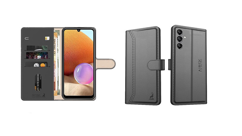 AIBEX Leather Flip Cover Case 