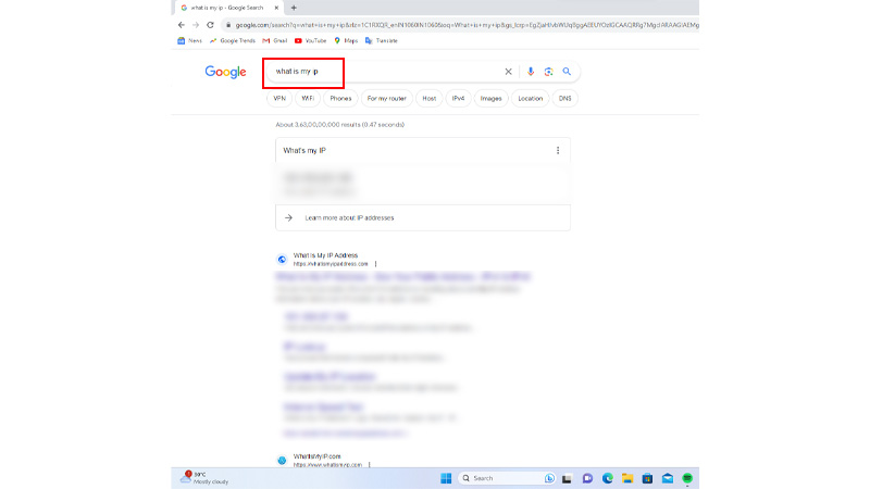 My IP Address 