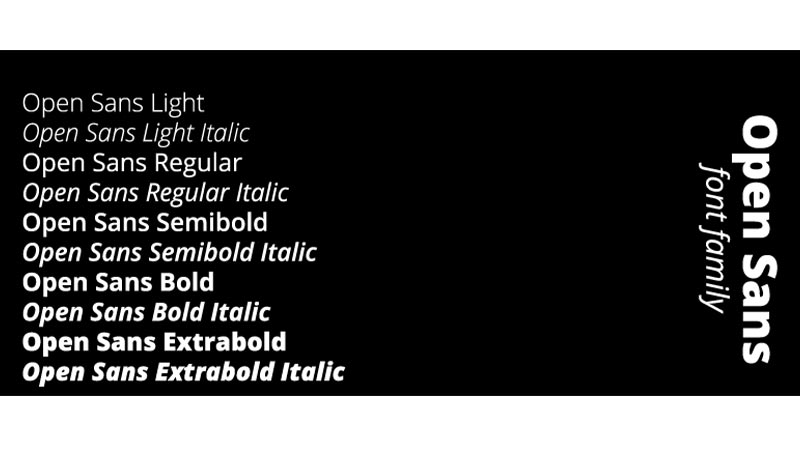 Open Sans - Best Free Fonts on Android