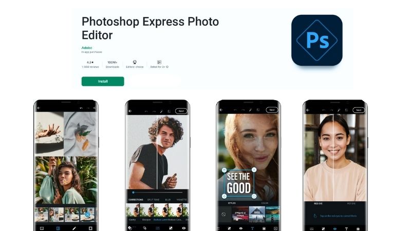 Photoshop Express photo editor 