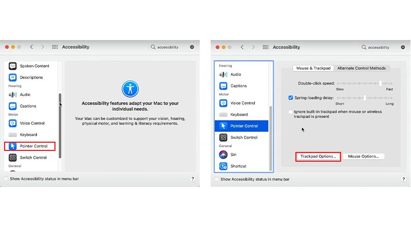 Step 2 to Drag and Drop in Mac