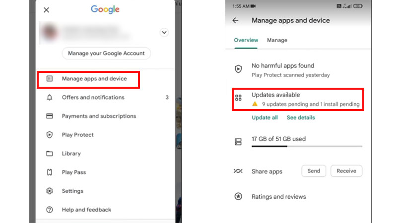 Steps for Android 