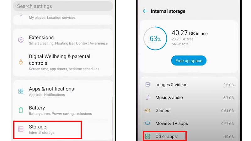 Steps for Android Cache
