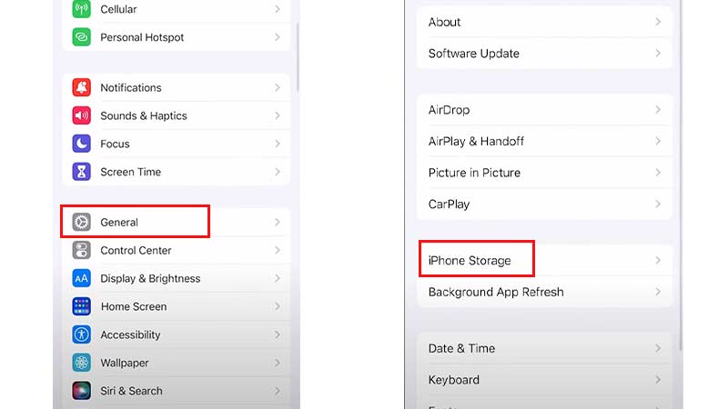 Steps for iPhone cache data