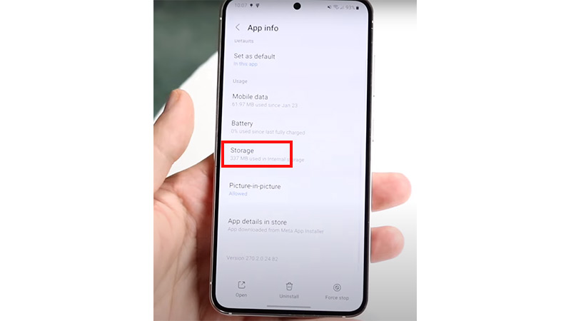 Clear Cache Data