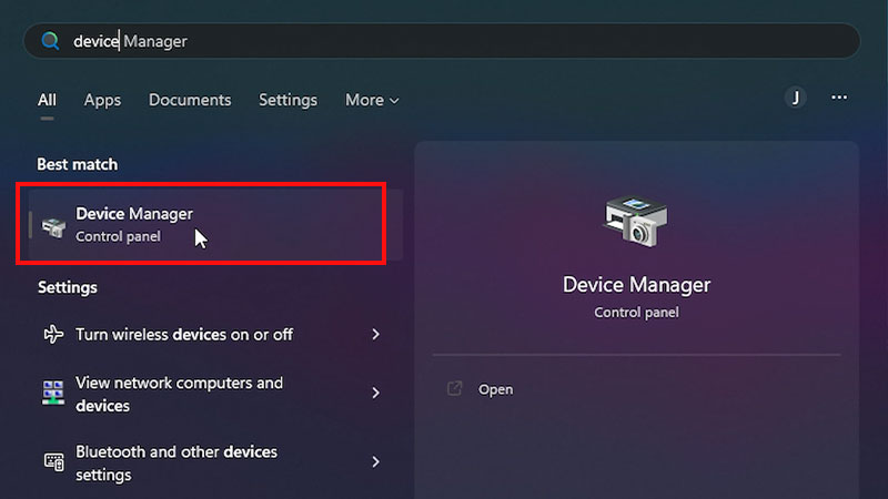 Update your Drivers - Fix Hypervisor error in Windows 11