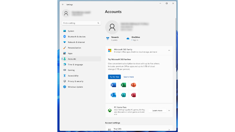 Account Settings