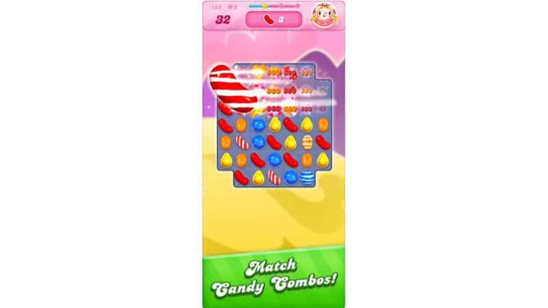 Candy Crush Saga iOS game