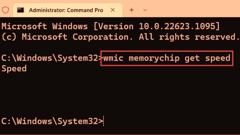 check ram speed in windows 11