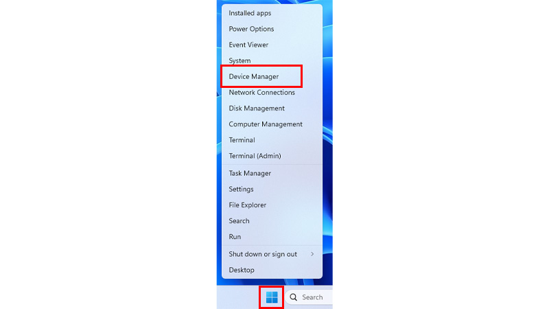 Device Manager Settings