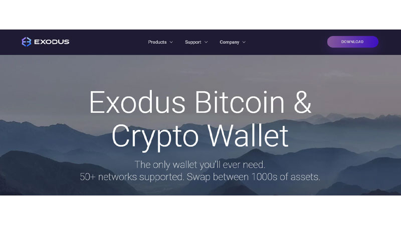 Exodus Crypto Wallet