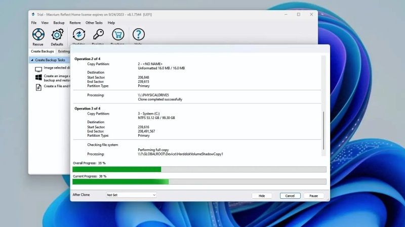 move windows 11 system partition to another hard drive