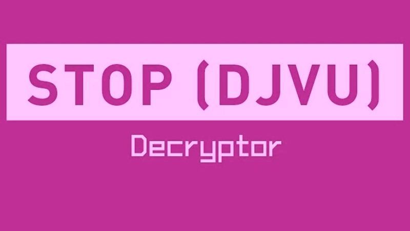 remove STOP DJVU ransomware in Windows 11