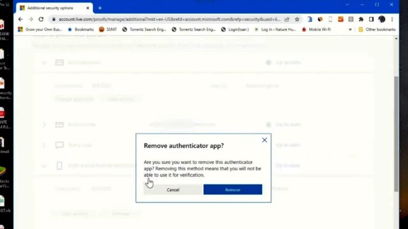 remove authenticator app for windows 11
