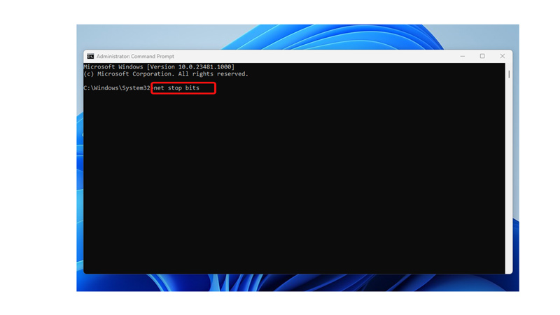reset windows update components
