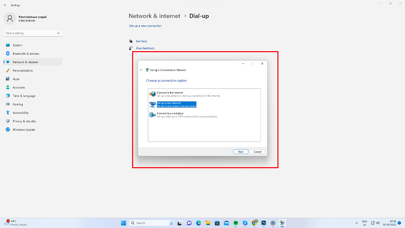 Set up a New Network For Omegle