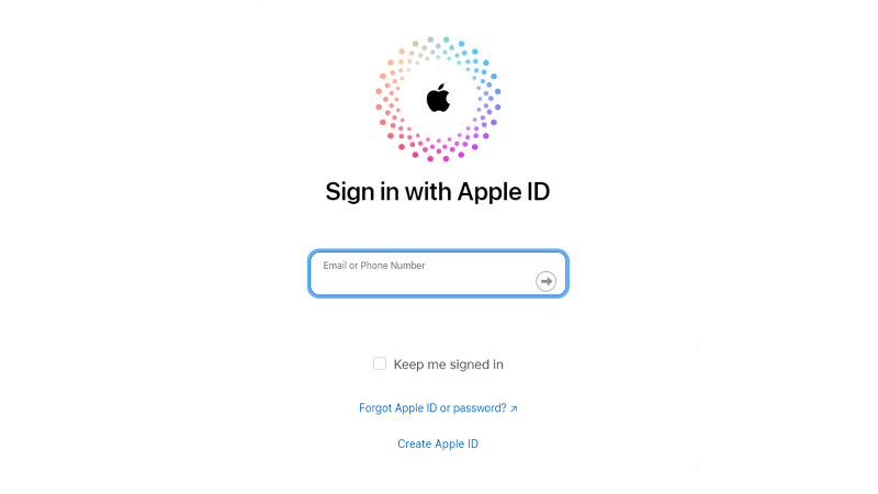 Sign in Apple ID
