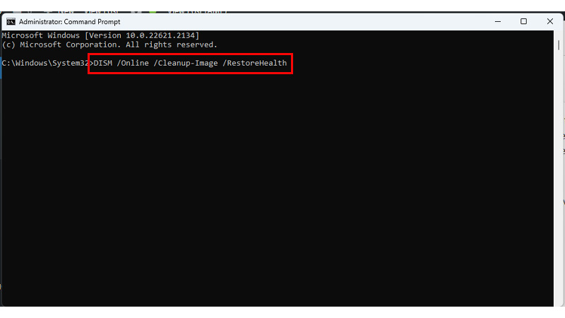 Error Fix Command