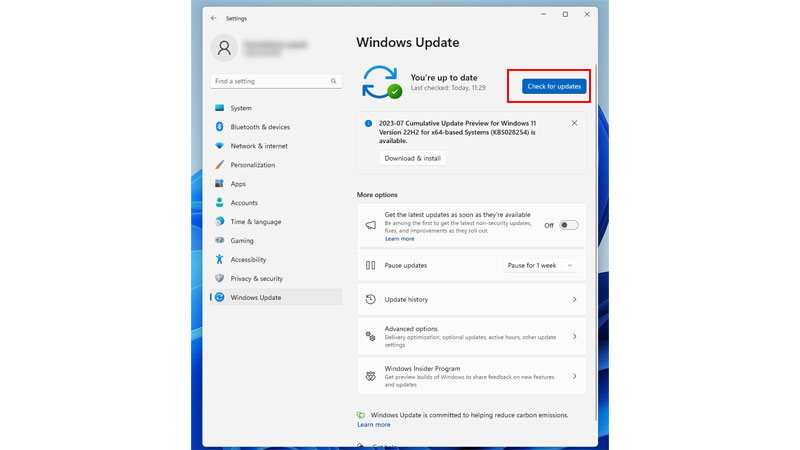 Outlook Update