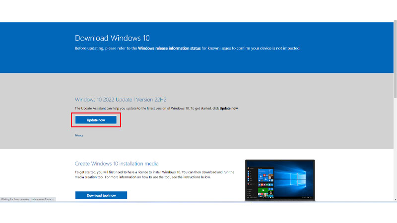 Update Windows file
