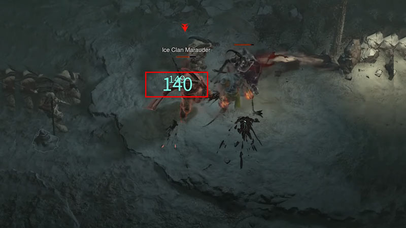 Blue Color Damage in Diablo 4