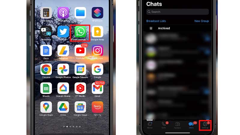 iPhone steps 