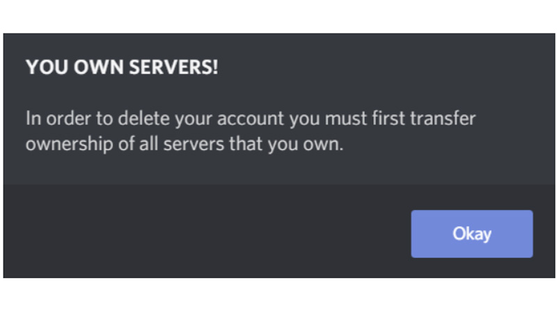 server message