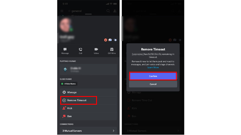 Timeout On Mobile