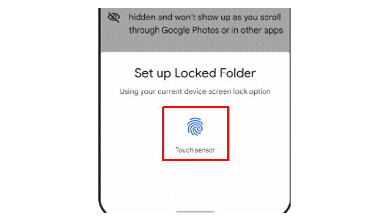Set up Passcode