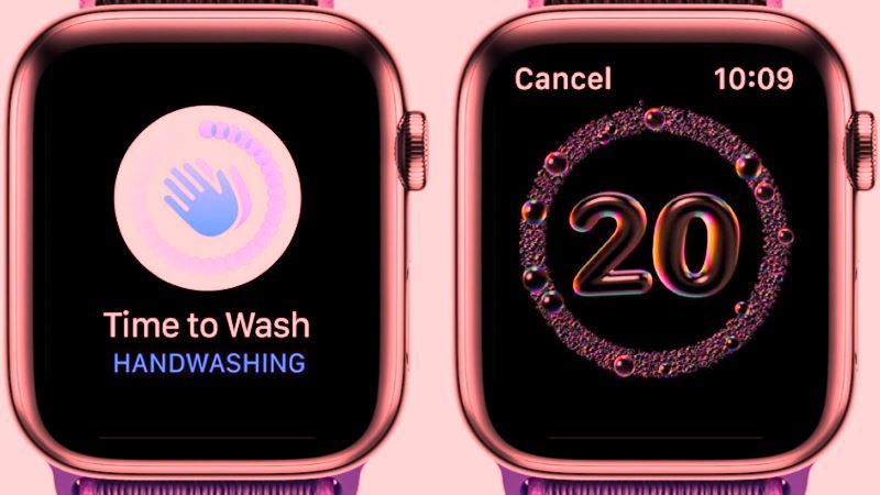 use Handwashing feature on Apple Watch