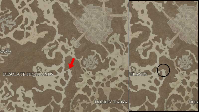 Diablo IV Ice Boss Location