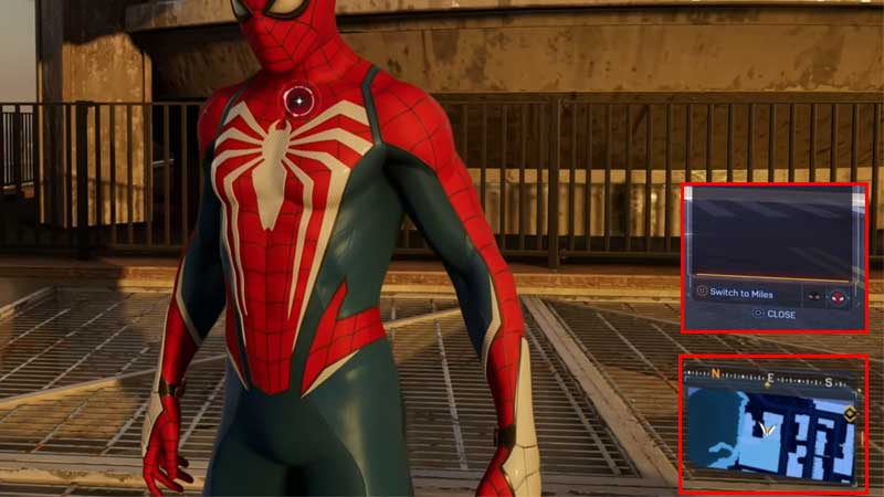 Switch Characters Spider-Man 2